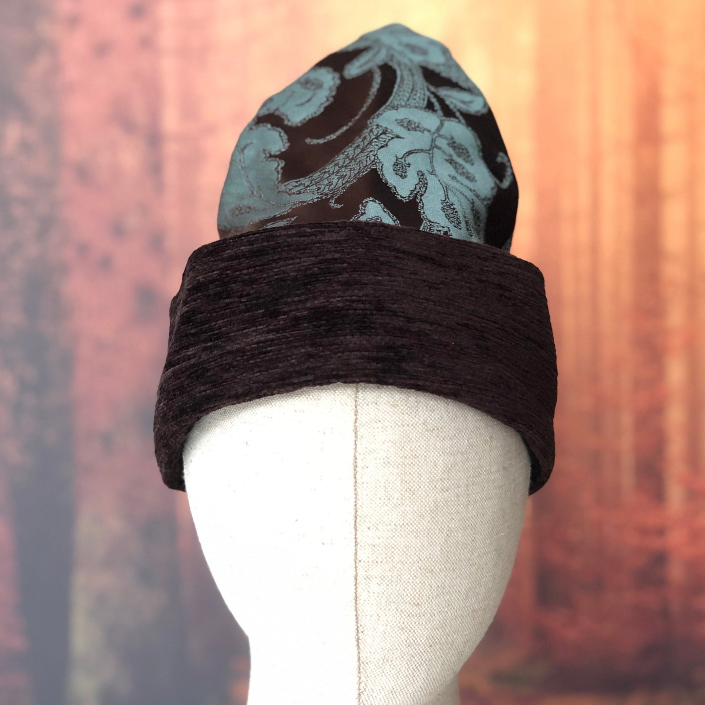 wizard / witch hat magical world in gold and brown tones