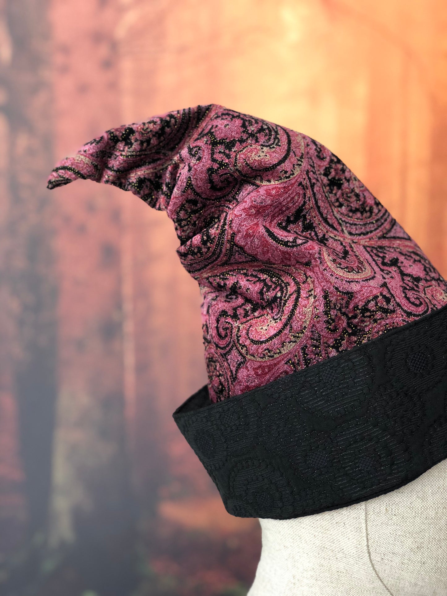 Witch wizard hat handmade magic fashion