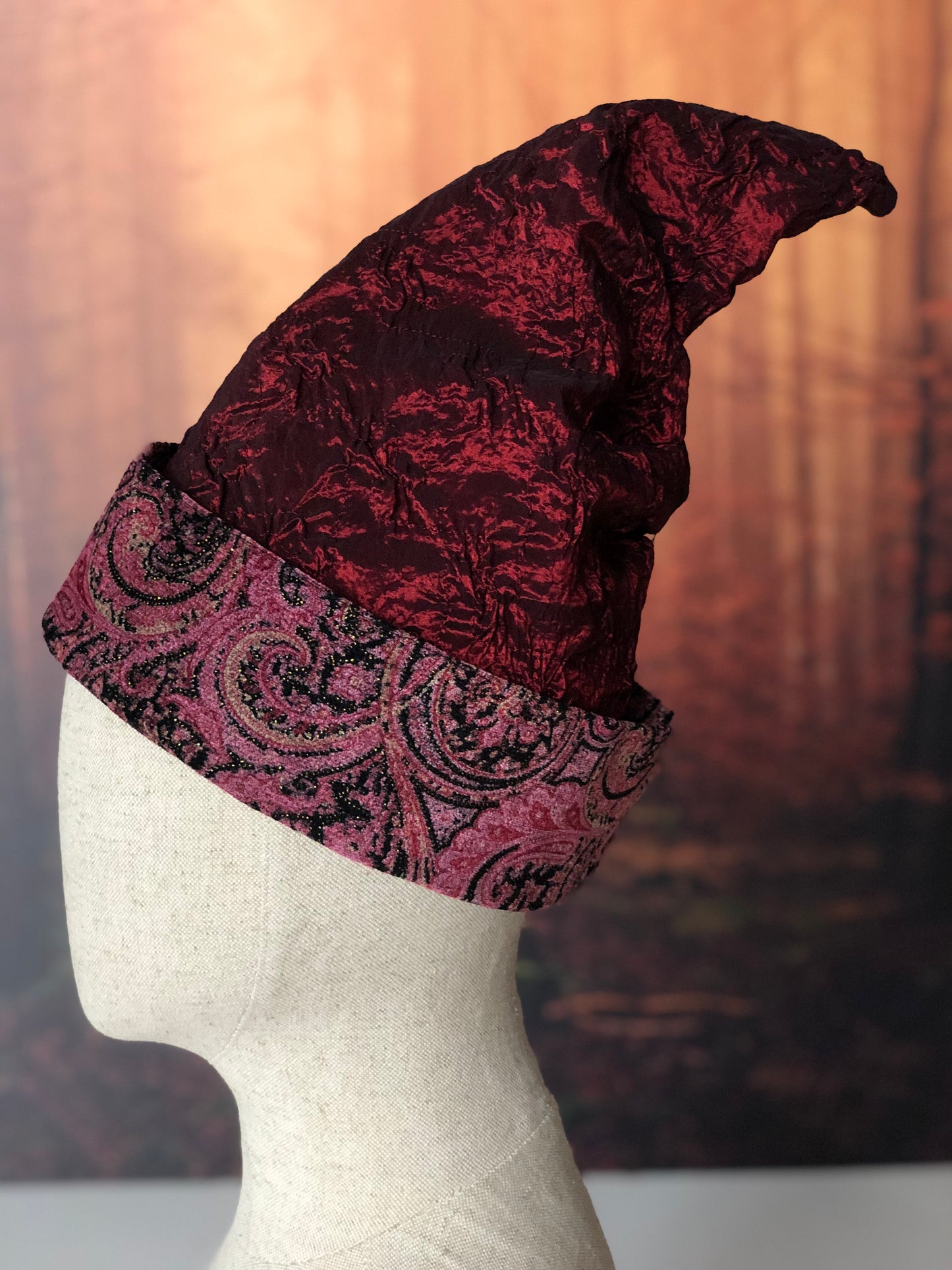 Witch wizard hat handmade magic fashion