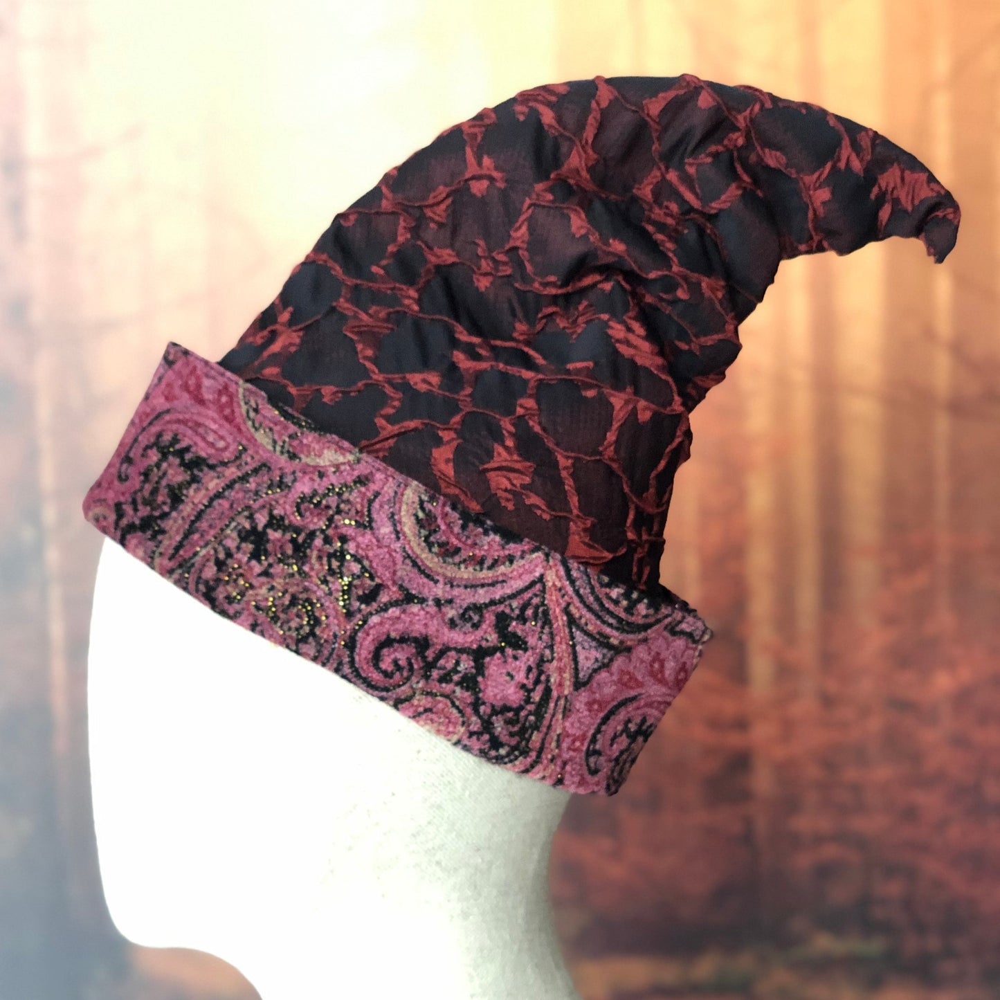 Sombrero mago bruja hecho a mano moda mágica