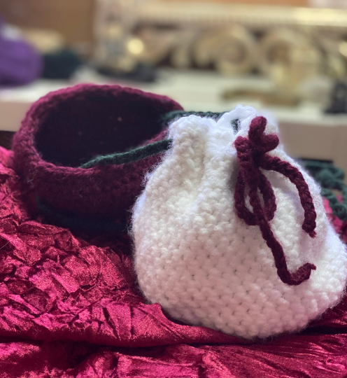 Mushroom bag purse handbag crochet handmade | fairycore cottagecore