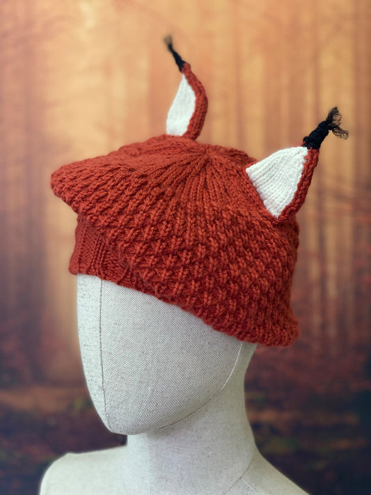 Boina sombrero de zorro | hada bruja otoño Halloween