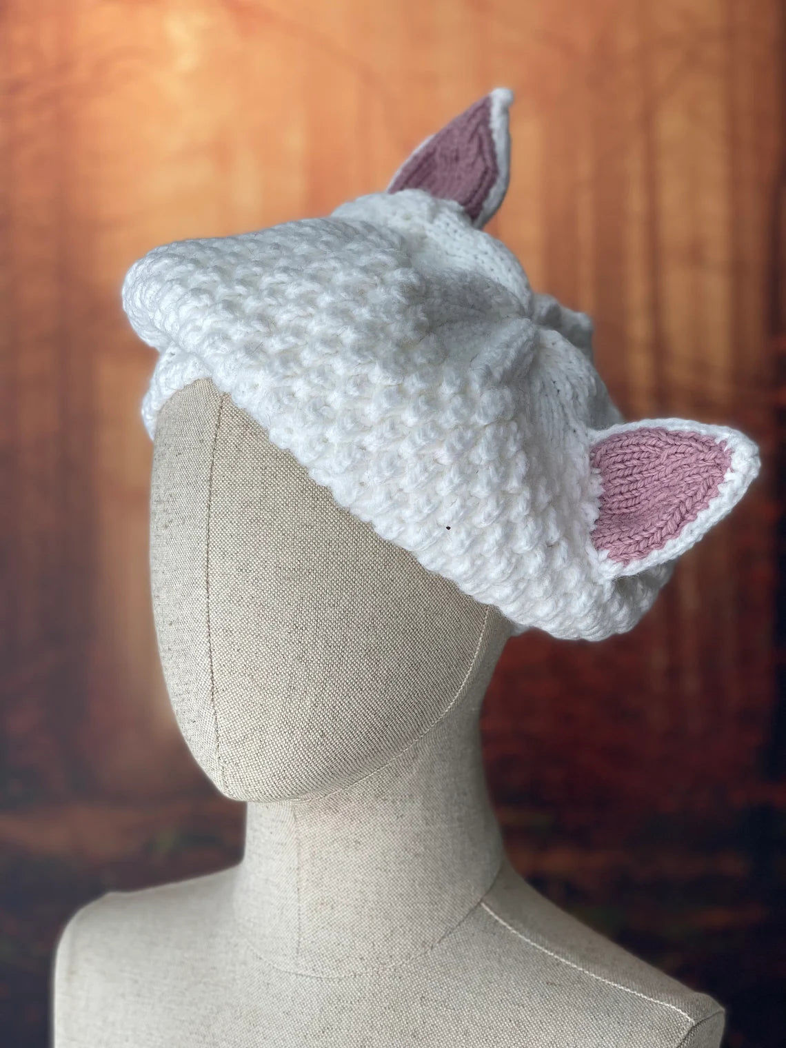 Deer hat beret | fairy witch autumn Halloween winter fairies
