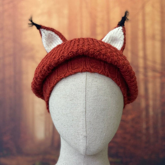 Boina sombrero de zorro | hada bruja otoño Halloween