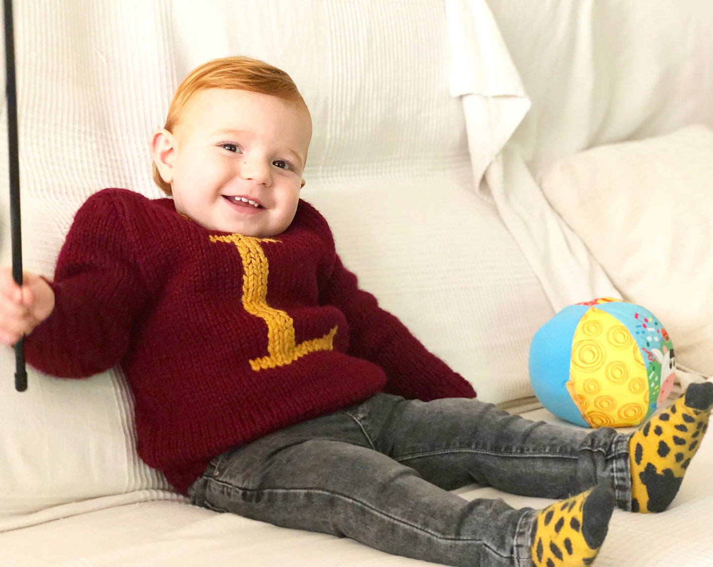 Magical handmade Weasley (Baby) sweater