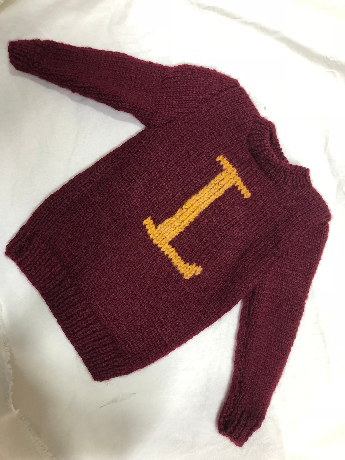 Magical handmade Weasley (Baby) sweater
