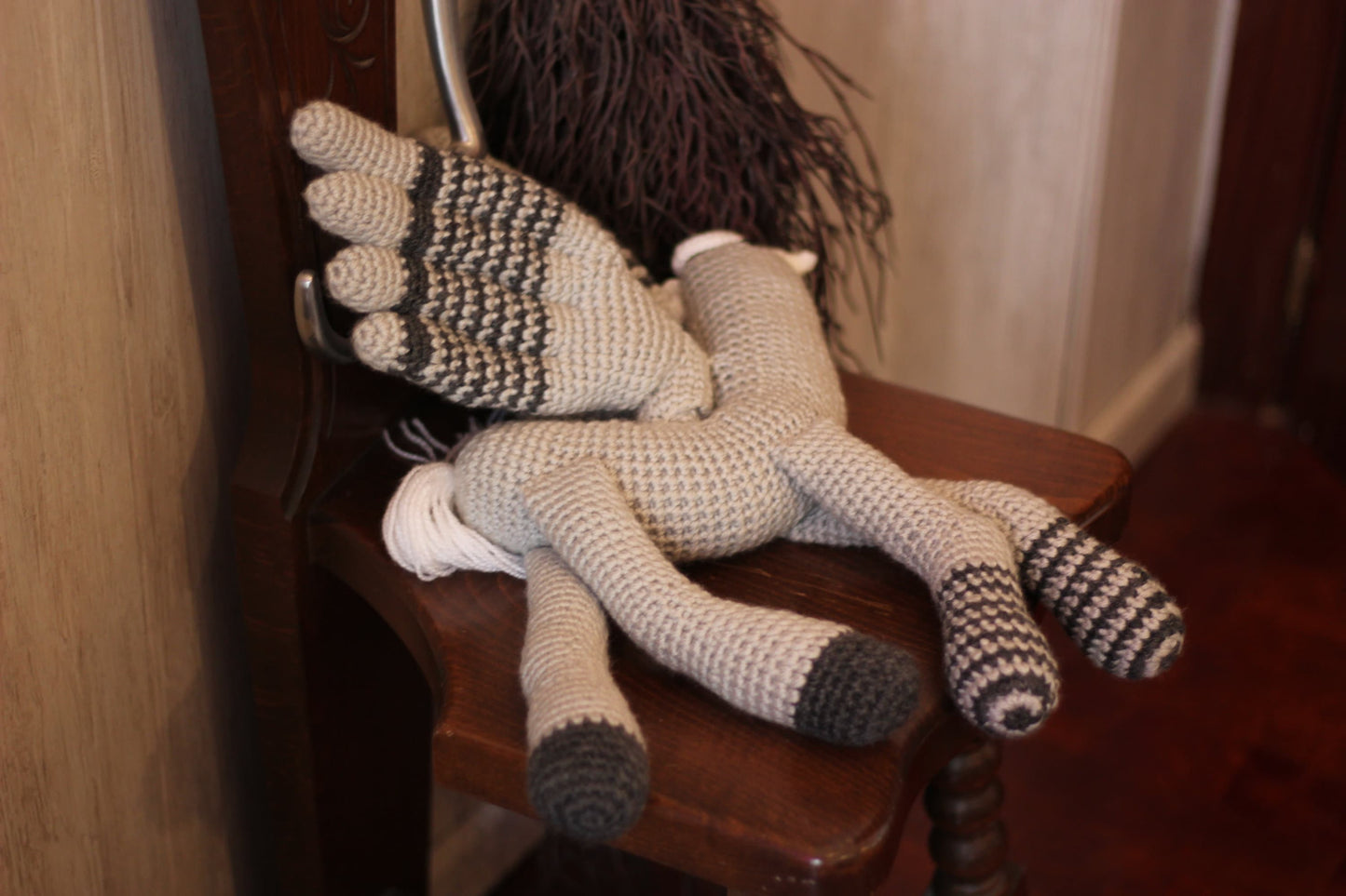 Hippogriff baby toy crochet amigurumi handmade