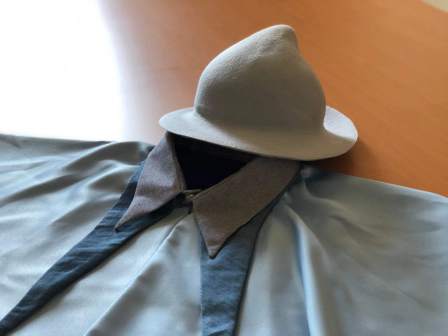 Beauxbatons cape and hat set