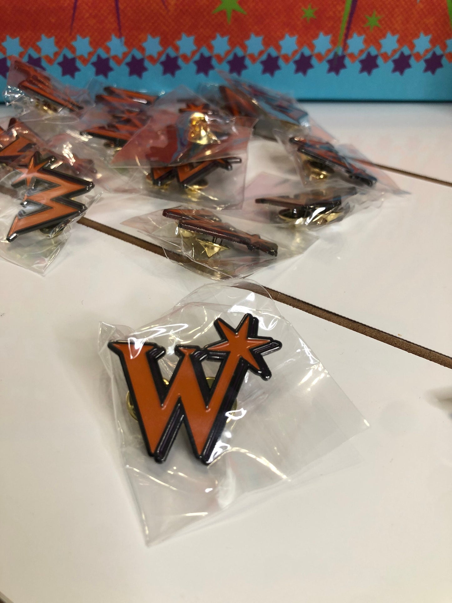 Magical Weasley wizarding pin