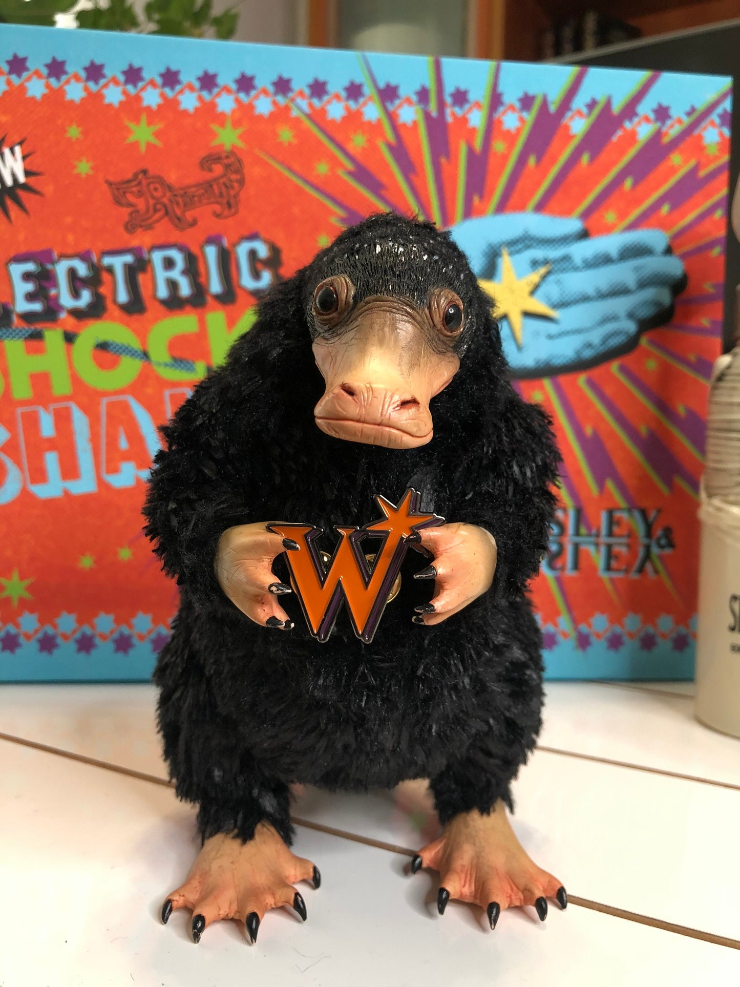 Magical Weasley wizarding pin