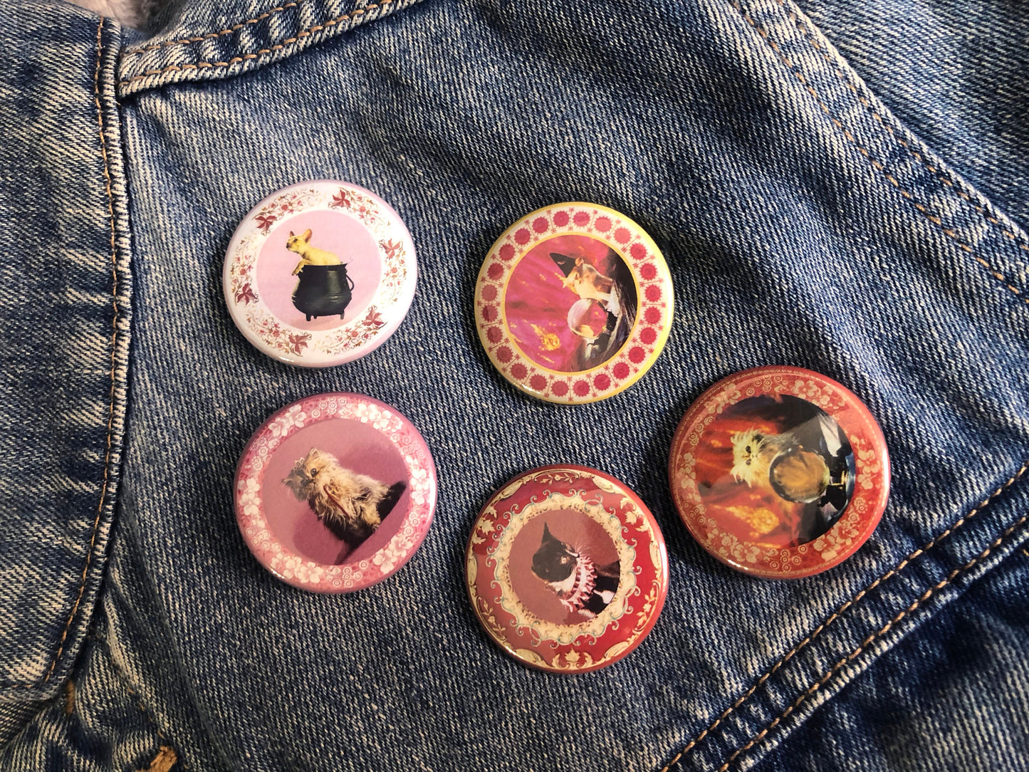 Umbridge cat badge collection