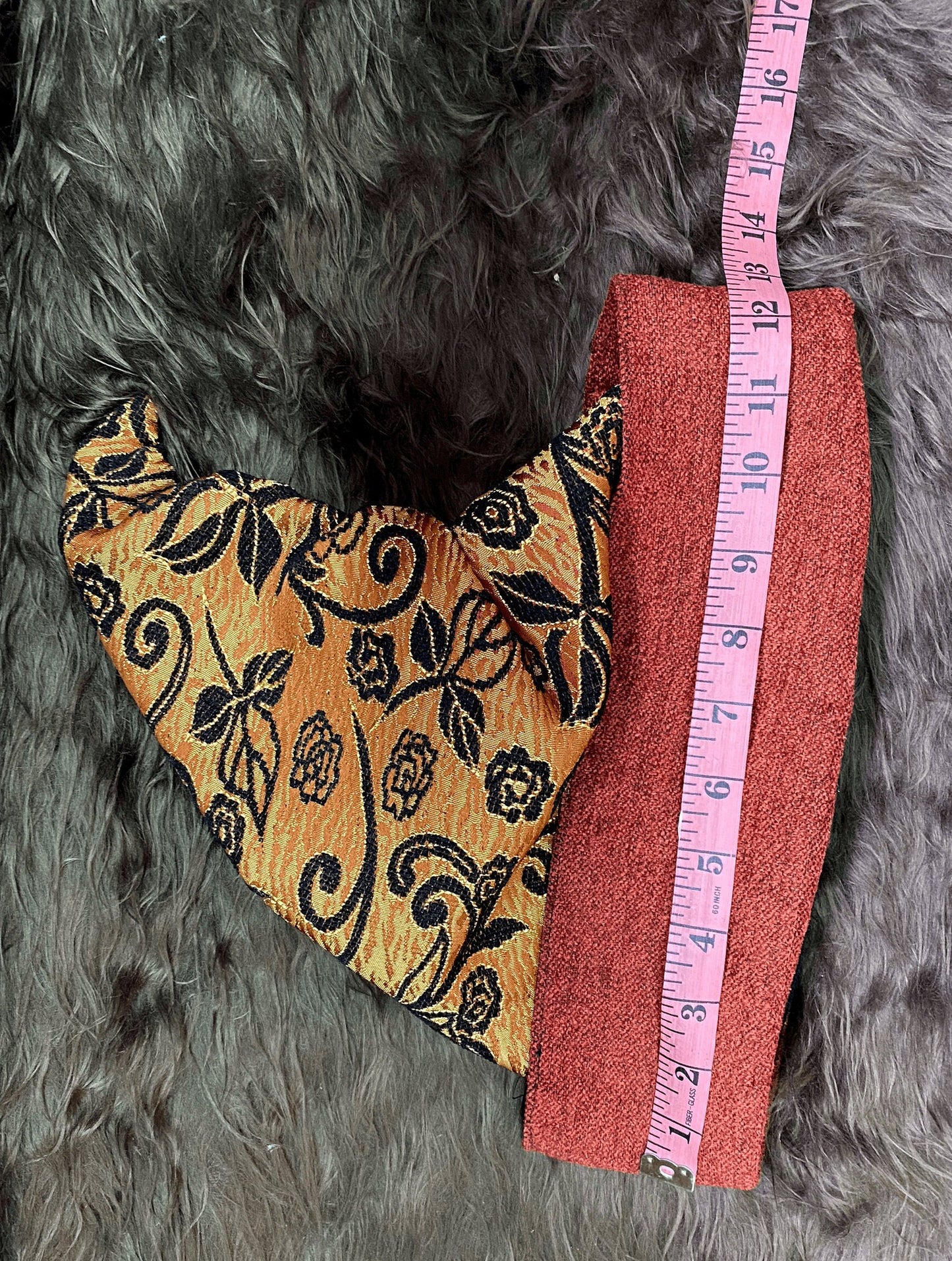 wizard / witch hat magical world in orange and gold tones