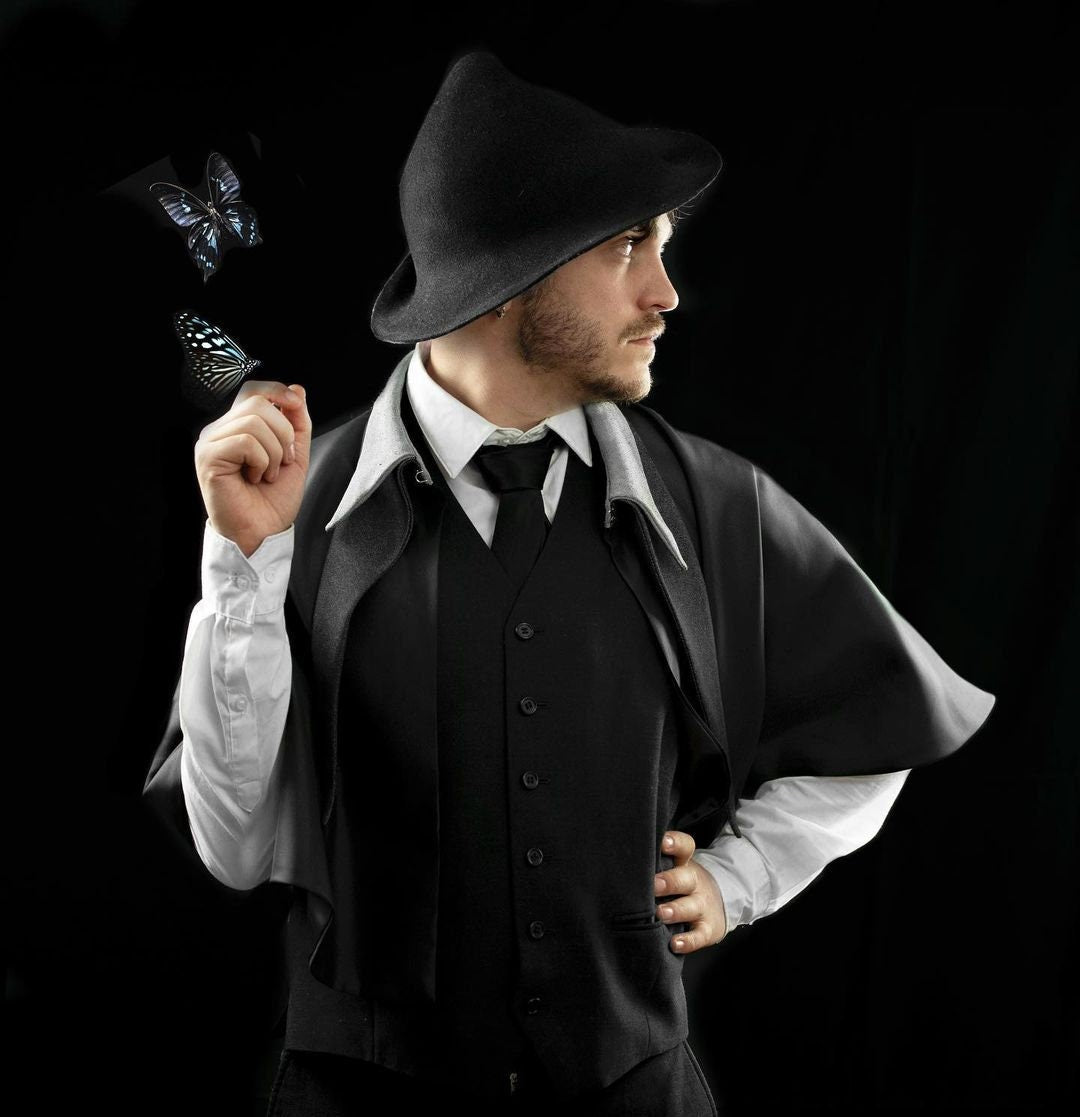 Beauxbatons Oscuro(Gothbatons), cosplay para Halloween mundo mágico