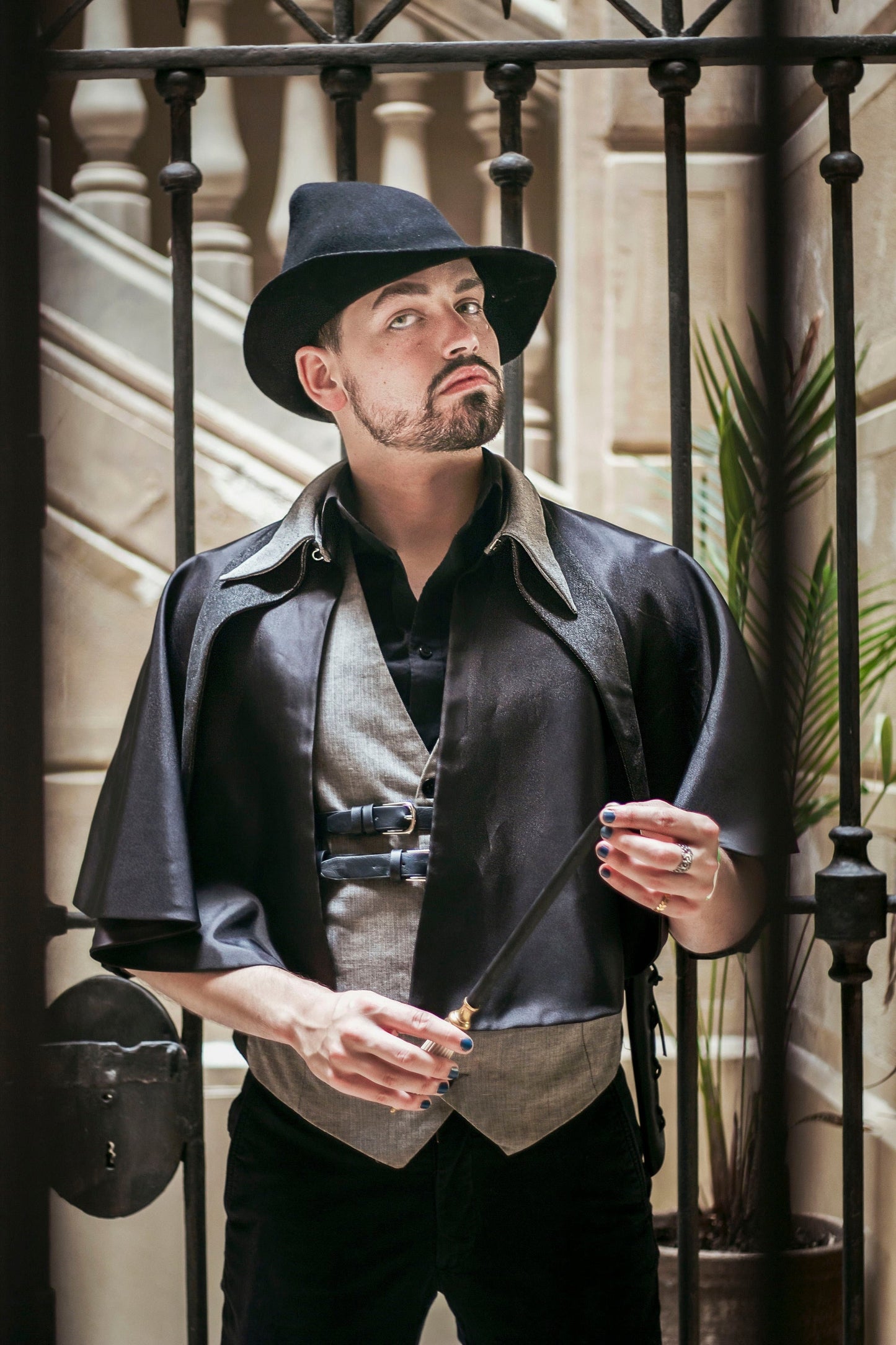 Beauxbatons Oscuro(Gothbatons), cosplay para Halloween mundo mágico