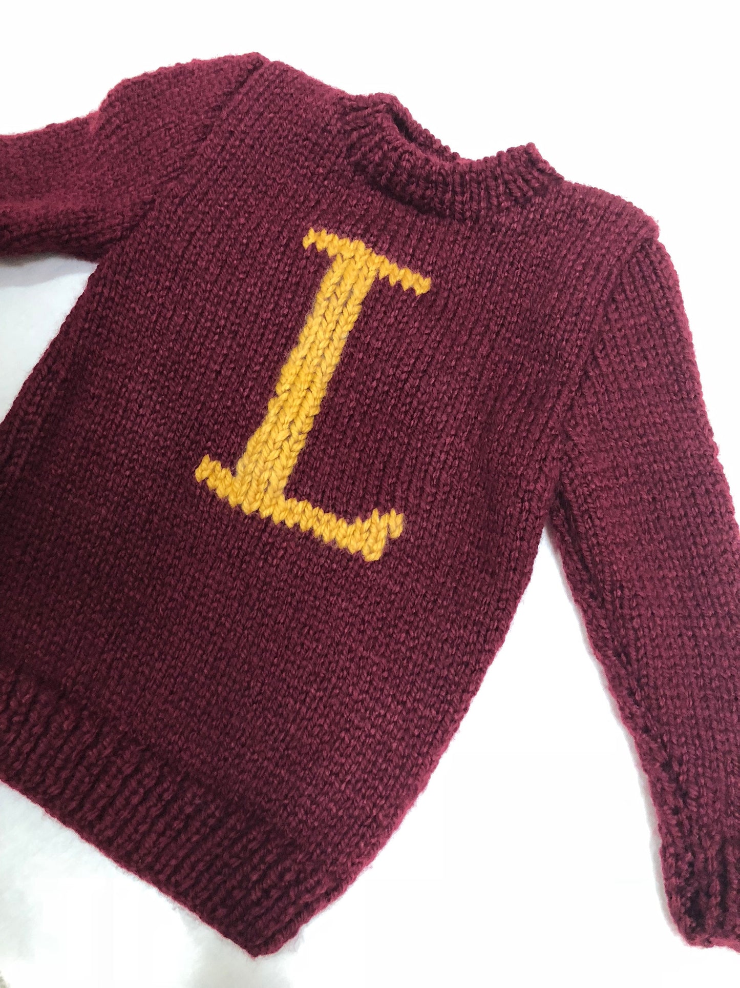 Magical handmade Weasley (Baby) sweater