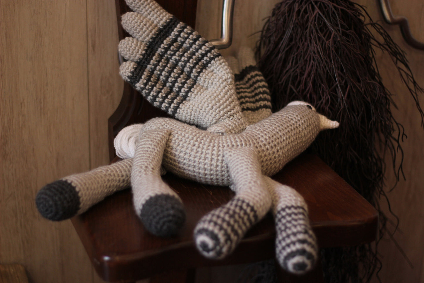 Hippogriff baby toy crochet amigurumi handmade