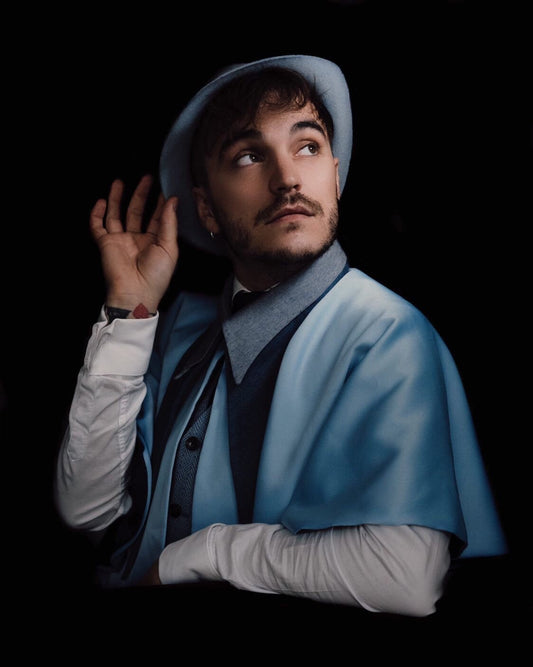 Beauxbatons cape and hat set