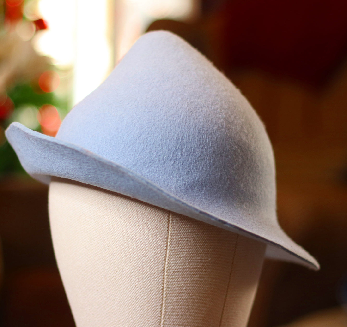 French Magical Fashion Inspired Blue Witch / Wizard Hat
