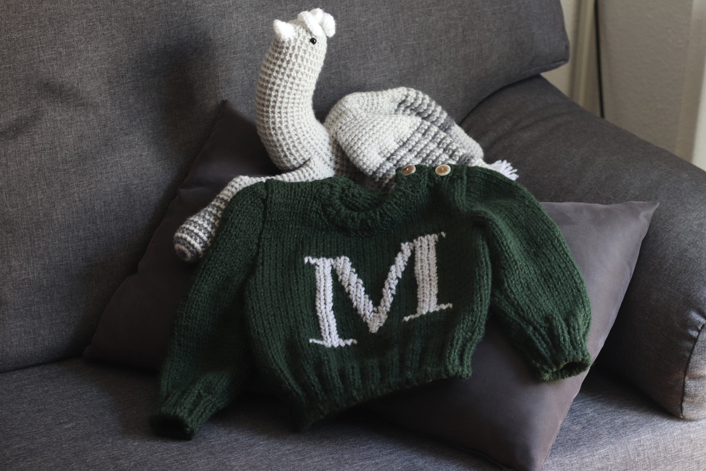Magical handmade Weasley (Baby) sweater